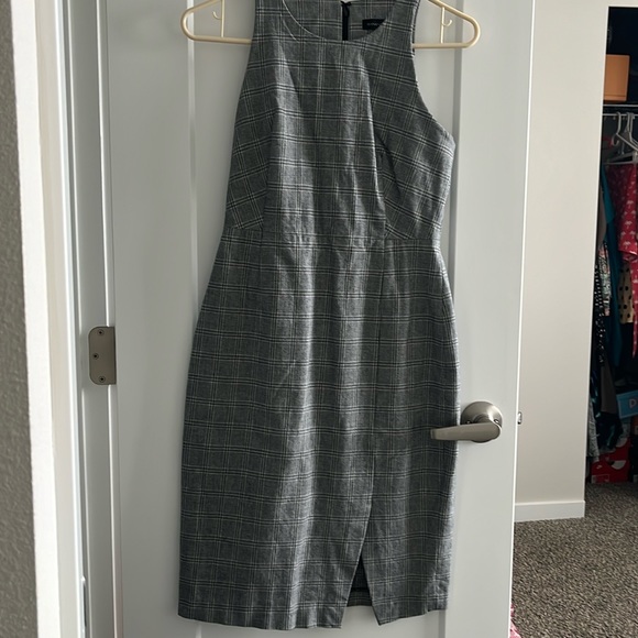 Plaid work dress - Picture 1 of 3